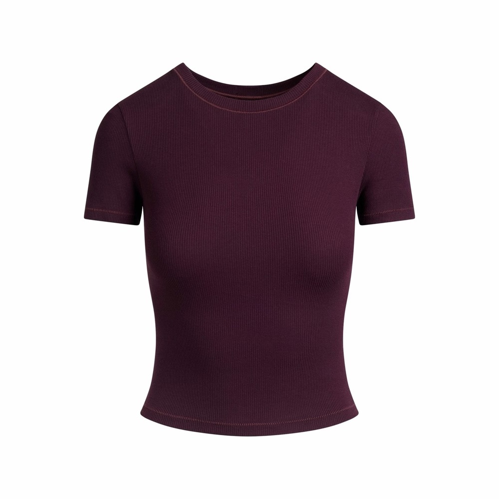 NWT Skims Cotton Rib T-Shirt XS